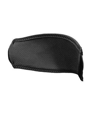 Symbiotic Tac-Strap: Non-Slip Dive Mask Strap, Black, One-Size Fits All