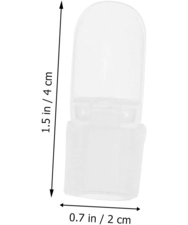 minkissy 40 Pcs Nail Case Nail Gel Polish Nail Polish Varnish Shield Finger Nail Soakers Nail Paint Protector Nail Varnish Shield Nail Polish Tip Nail Polish Varnish Cover Armor Set Plastic 4x2cmx2pcs As Shownx2pcs - Buy Online on GoSupps.com