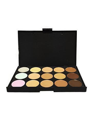 Miss Pouty 15 Shades Colour Contouring Contour Concealer Makeup Palette Kit Make Up Set