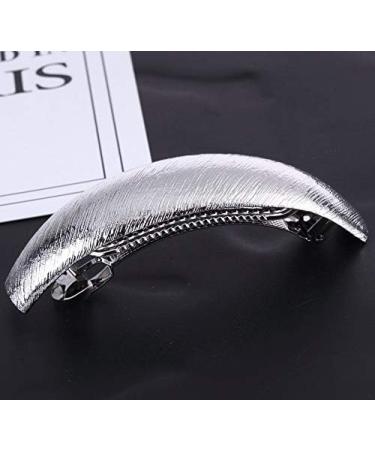 2 PCS French Barrette Hair Clips Retro Metal Hair Holders Barrettes Exquisite Hair Clips Hair Accessories For Women Lady Girls (Gold+Silver Tone) - Buy Online on GoSupps.com