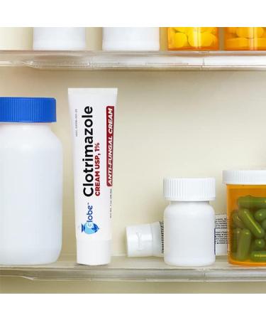 3 Pack Clotrimazole Cream 1% (1 oz) - Treats Athlete's Foot, Jock Itch, Ringworm | Relieves Itching, Redness & Discomfort - Buy Online on GoSupps.com