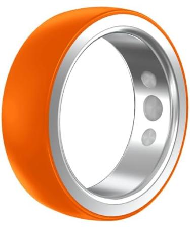 Smart Ring Health Fitness Tracker for Women & Men Continuously Records Sleep Quality Heart Rate Temperature Blood Oxygen and Pedometer Gift 10 Orange - Buy Online on GoSupps.com