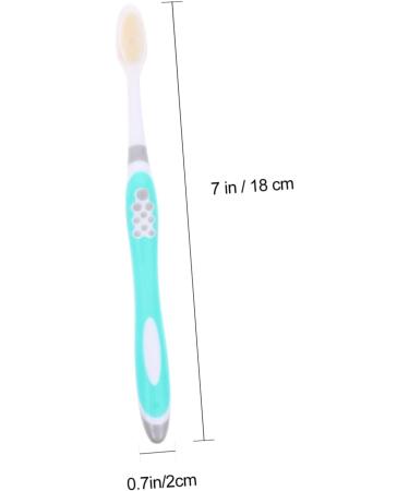Shop Tovinanna 4-Piece Ultra-Fine Micro Nano Toothbrush Set - Travel-Friendly Extra Soft Brisk Toothbrush for Men | International Shipping Available - Buy Online on GoSupps.com