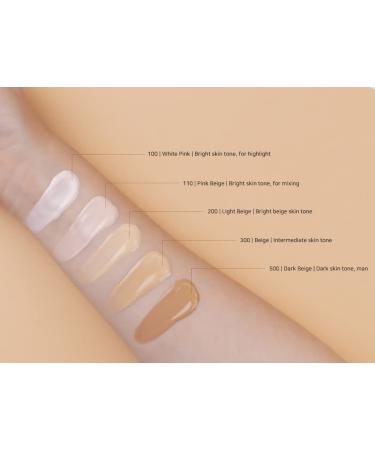 Courcelles Liquid Foundation 15ml - K-Beauty Made in Korea | NO.100 White Pink - Buy Online on GoSupps.com