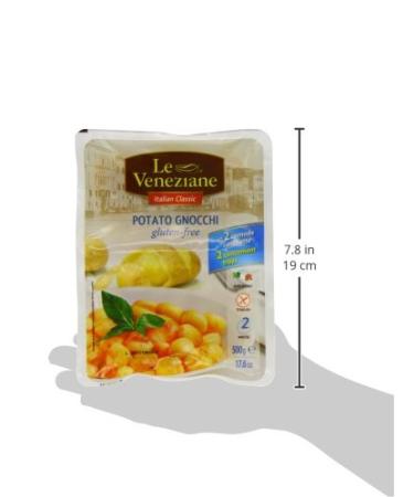 Le Veneziane Gluten Free Potato Gnocchi 17.6oz - Authentic Italian Pasta for Gluten-Free Diet - Buy Online on GoSupps.com