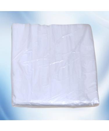 HOMSFOU Disposable Foot Tub Liners - Thick Foot Soaking Bags for Pedicure Spa (80pcs 75x65cm) - White - Buy Online on GoSupps.com