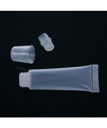 Brussels08 10ml Empty DIY Lip Gloss Balm Containers - Refillable Soft Tubes for Travel & Cosmetics - Buy Online on GoSupps.com