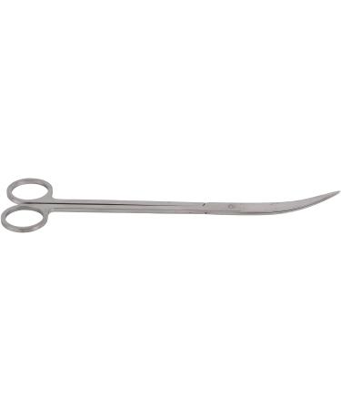Qcwwy Aquarium Aquascaping Tools Kits Aquatic Plant Tongs Scissors Aquarium Plant Tools for Aquascaping Cleaning 1PC Bending shear 25cm - Buy Online on GoSupps.com