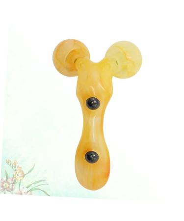 1pc Bead Roller Massage Face Roller Portable Facial & Neck Massage Tool | Eye Massage Roller for Home Use - Buy Online on GoSupps.com