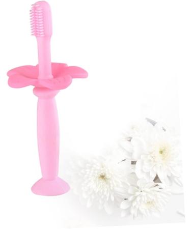 Frcolor Silicone Toothbrush Set for Kids - 3 Pack Allround Oral Care - Baby & Children's Toothbrushes - Gentle Cleaning for Healthy Smiles - Pink - Buy Online on GoSupps.com