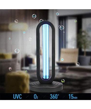 UVILIZER Tower - Portable UV Light Sanitizer Lamp w/ Remote Control | 38W UVC Disinfection Bulb | Kills Germs, Bacteria, Virus | For Home, Baby Room, Office | USA - Buy Online on GoSupps.com