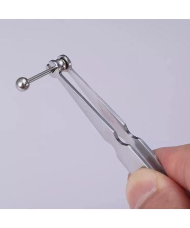 Bead Ball Holding Tweezers 4 1/2 - Body Piercing Tool | [Brand Name] - Buy Online on GoSupps.com