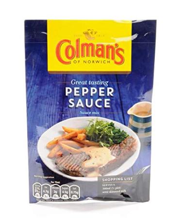 Colmans Packet Sauces Pepper Pour Over Sauce 3 x 40g
