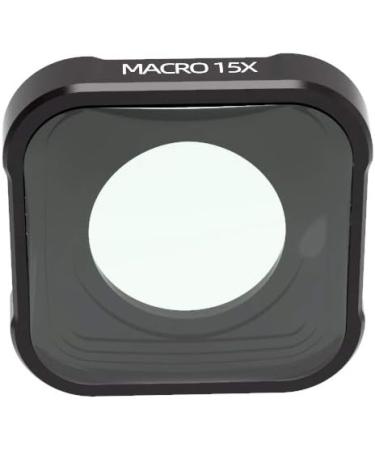 QKOO 15X Macro Lens for GoPro Hero 9/10/11 Black - Close-Up Filter for Sport Action Camera - Easy Replacement for Standard Protective Lens - Buy Online on GoSupps.com