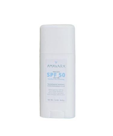 Amavara Skincare Transparent Mineral Sunscreen Bodystick SPF 50