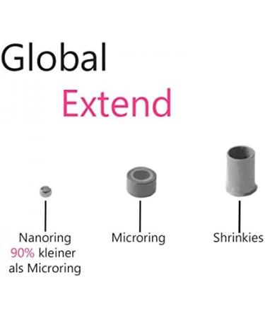 Global Extend 25 Nanoring Extensions 60cm - Premium Hair Extensions #06/20 for International Shipping - Buy Online on GoSupps.com