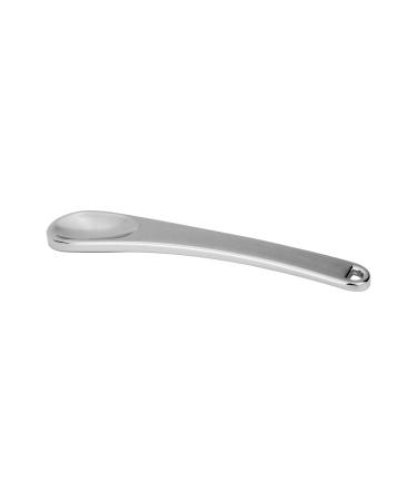 1-Pack Mask Applicator Cosmetic Scraper Cream Scoop Applicator For Facial Makeup Cream Scoop Beauty Spatula (silver)