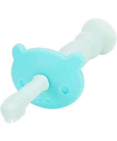 Minkissy Silicone Teething Ring & Training Toothbrush for Kids | Safe Oral Care for Toddlers' Milk Teeth - Buy Online on GoSupps.com
