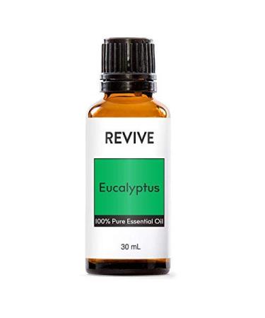 Eucalyptus Essential Oil 30mL by REVIVE Essential Oils - 100% Pure Therapeutic Grade for Diffuser Humidifier Massage Aromatherapy Skin & Hair Care