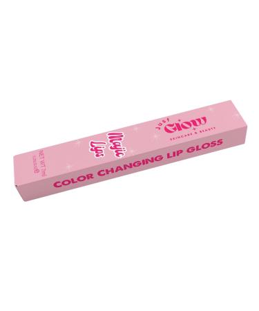 Just Glow Color Changing Lip Gloss - Hydrating Non-Sticky Strawberry Cheesecake Lip Oil - Nourishing & Moisturizing (0.25oz) - International Shipping Available - Buy Online on GoSupps.com