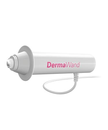 Dermawand microdermabrasion device - skin care for latte and younger skin in just 3 minutes a day - anti -aging system against wrinkles promotes collagen production