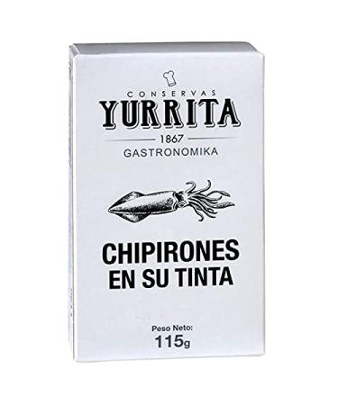 Yurrita Gourmet squid marinated in squid ink from Spain 115 g squid 115 g (1 pack)