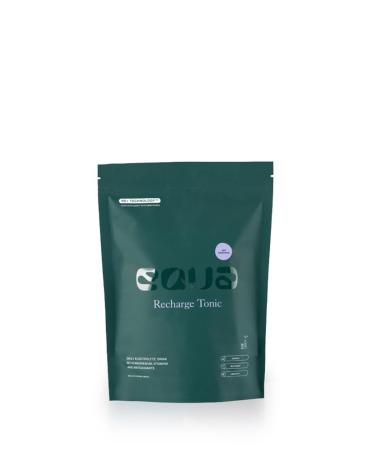 Equa calca tonic - sugar -free electrolyte powder drink with magnesium and antioxidants - 20 practical individual powd Packs - vegan gluten -free (wild blueberries)