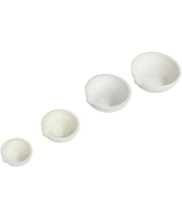 Set of 4 Ceramic Crucible Melting Dishes for Jewelry Casting - 150/250/500/750g - Buy Online on GoSupps.com