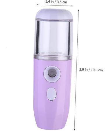 Beatifufu 1pc Hydrating Instrument Moisture Humidifier Face Sprayer Mist Portable Face Mist Skin Purple Abs - Buy Online on GoSupps.com