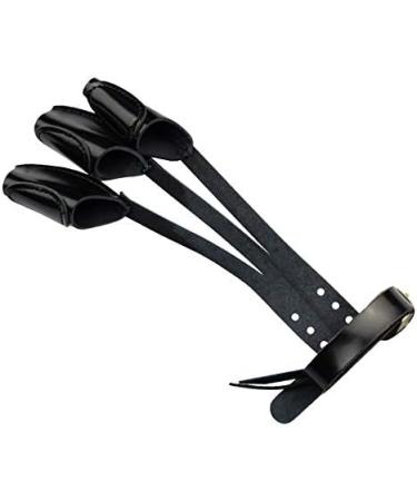 Leather Three Finger Tab Protector for Recurve Bow - Shooting Gloves Youth/Adult - S Black - Buy Online on GoSupps.com