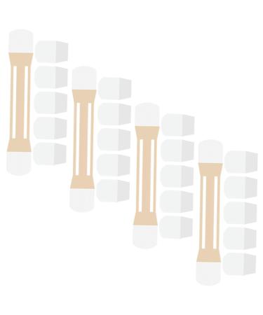 PLAFOPE 4pcs Neck Lift Stickers Neck Care Supply Neck Lift Patch Rubber Nursing Supplies Swan Neck Compact 20.5x4cm As Shown