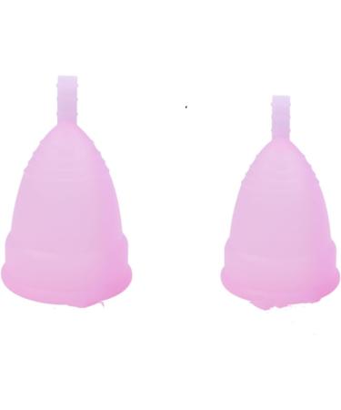 Soft Menstrual Cup - Premium Silicone Reusable & Flexible | 12-Hour Comfort Eco-Friendly Alternative to Tampons - Small Rose - Buy Online on GoSupps.com