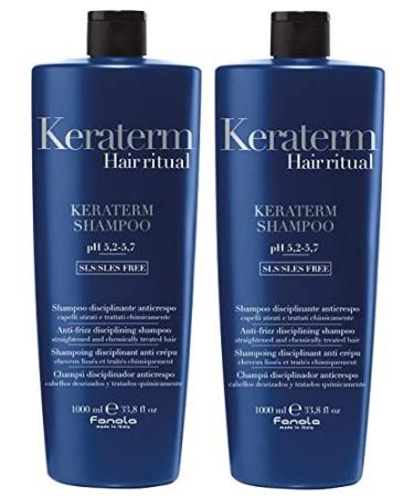 Fanola Offici le Keraterm Shampoo 1000ml x 2 1 l Pack of 2