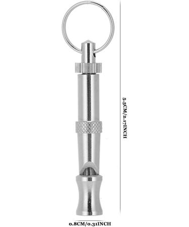 Premium Pet Training Pipe - 10 Adjustable Stainless Steel Dog Whistles | Stop Barking with Sound Waves | Multi-Function Keychain - Buy Online on GoSupps.com