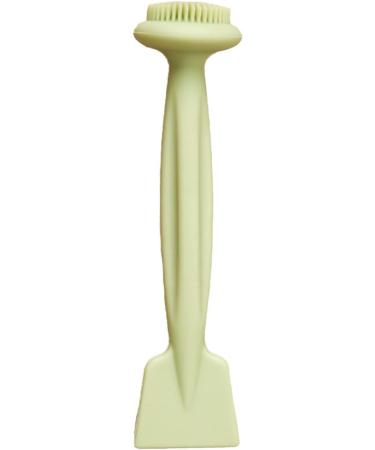 Jvjggag Silicone Face Brush - Face Film Mud Applicator Scraper - Double Head Mud Washing Brush for Women Male Skin Care Helper Travel Use - Buy Online on GoSupps.com