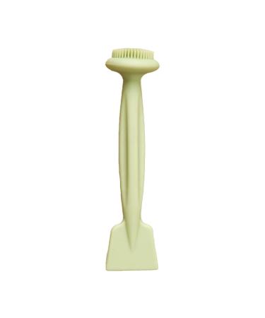 Wpsagek Facial Cleansing Brush | Silicone Face Wash Scrubber | Double Head Silicone Cosmetic Wash Scrubber Face Mud Applicator Scraper for Various Skin Care Products