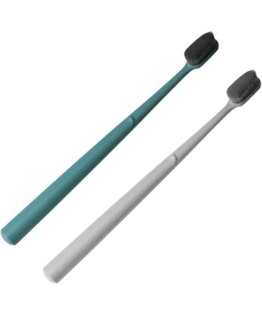 Buy Gatuida 6-Piece Children s Toothbrush Set | Soft Nylon Ice Toothbrushes with Lid & Tongue Cleaner | Ideal Oral Care Tool for Kids & Adults - Buy Online on GoSupps.com