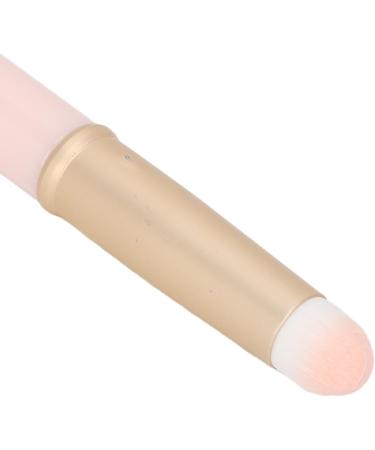 Lip Makeup Brush Round Head Pink Handle Lip Brush Cover Daily Use - Buy Online on GoSupps.com