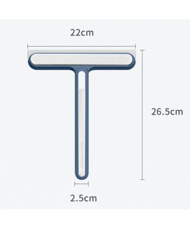 piuryue 2Pcs 4-in-1 Glass Cleaning Brush Double Brush Design Double-Sided Cleaning Brush Blue Easy to Use - Buy Online on GoSupps.com