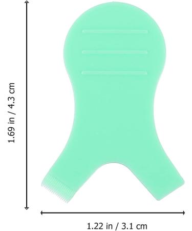 Minkissy 50pcs Eyelash Perming Curler Shields & Lifting Brushes - Green Makeup Tool for All Eyelash Lengths - Buy Online on GoSupps.com