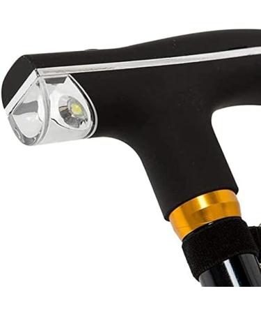 Walking Stick Crutches Elderly Crutch Four-Legged Walking Stick with Light Multifunctional Waist Durable Intelligent Scalable Lighting Old Cane Outdoor Canes Stable Nice family Selfless dedication - Buy Online on GoSupps.com