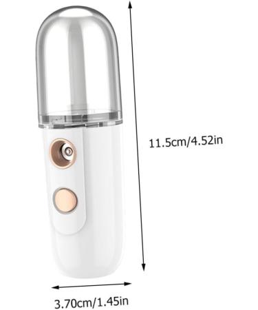 FRCOLOR 3 Pi ces Appareil D'hydratation Par Pulv risation Produits De Soins De La Peau Du Visage Facial Vapeur Faciale Pour Le Visage Soin Du Visage Vide Abdos Blanche - Buy Online on GoSupps.com