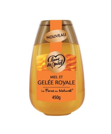 HONEYMOON - Squeezer Honey and Royal Jelly 450G - Pack of 3 - Sold in Packs
