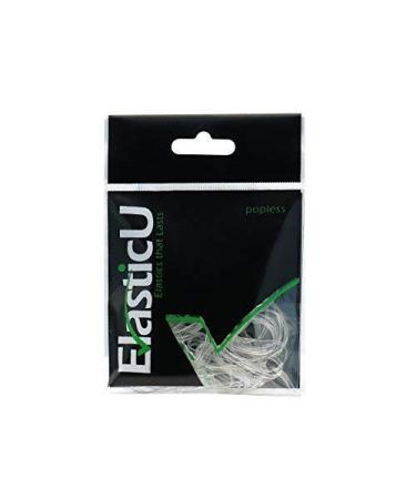 Clear 15mm Elasticu Hair Elastics - Pack of (Insert quantity) - Buy Online on GoSupps.com
