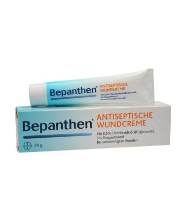 Bepanthen Antiseptic Wound Cream 20g - Treatment for Abrasions, Cracks, Lacerations, and Scratches - Buy Online on GoSupps.com