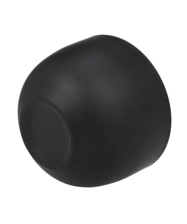 Stainless Steel Shaving Bowl - Durable Heat Insulated Mug for Men | Perfect for Shaving Soap & Cream - Great Addition to Wet Shaving Kit (Black - Buy Online on GoSupps.com