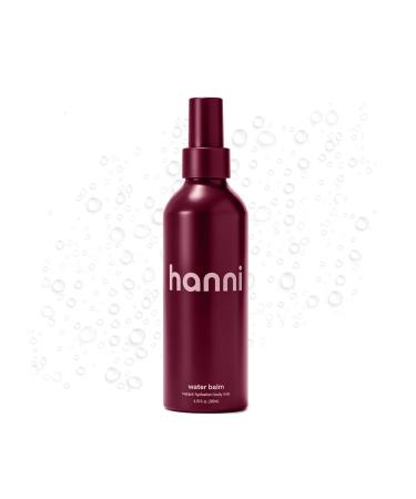 HANNI Water Balm Hydrating Body Mist, Moisturizer Spray with Hyaluronic Acid for All Skin Types, Lotion Replacement, 200 mL / 6.76 fl oz