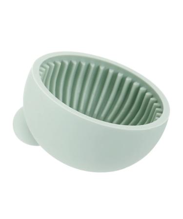 DOITOOL Cleanser of Makeup Brush Cosmetic Brush Cleaner Eyeshadow Brush Cleaner Mat Silicone Brush Cleaning Pad Makeup Brush Scrubber Facial Cleaner Japanese-style Cleaning Bowl Silica Gel