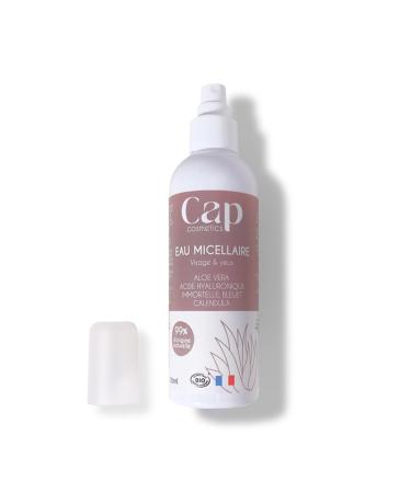 Certified Organic Micellar Water - 200 ml - VEGAN; COSMOS ORGANIC; COSMEBIO - CAP COSMETICS - Made in France