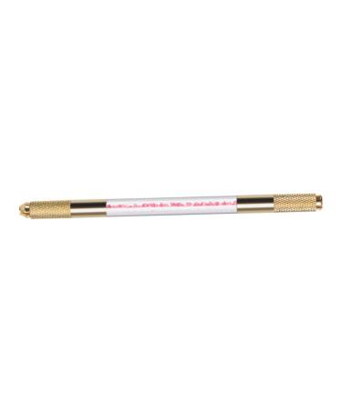 Outanaya Microblading Eyebrow Pen Embroidery Pencil Eyebrow Pencil Eyebrow Microblading Pen Eyebrow Tattoos Pens Korean Handle 1 count (Pack of 1) Pink